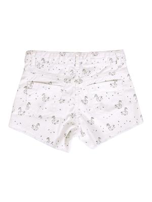 white cotton shorts - 16733323 - Standard Image - 2