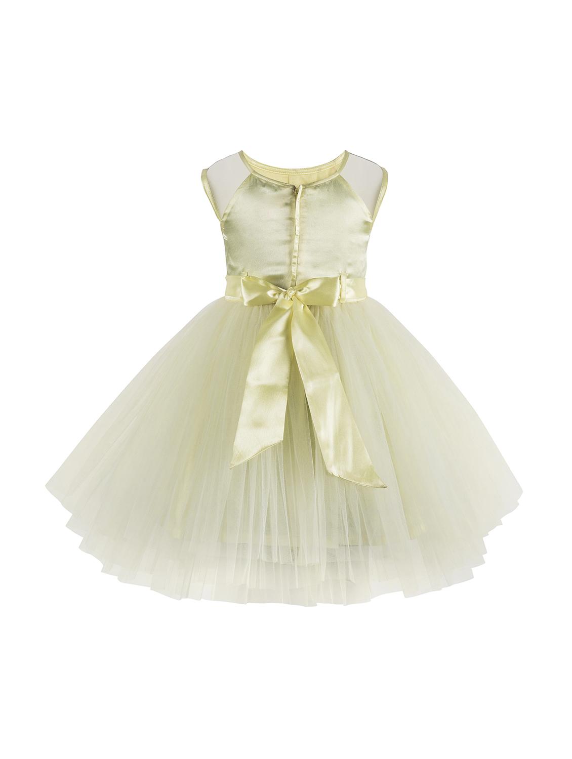 gathered floral applique frock - 16733365 - Zoom Image - 2