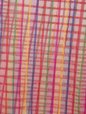 checkered woven dupatta - 16734102 - Standard Image - 2