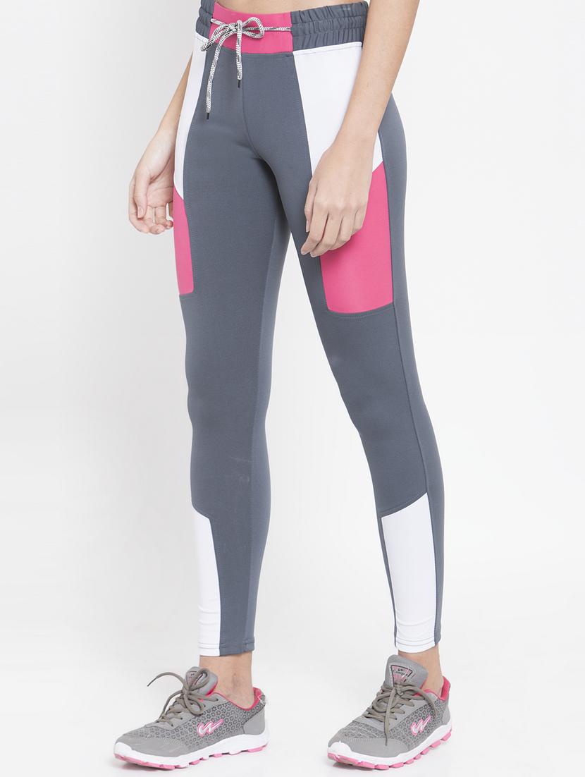 color block high rise track pant - 16735649 - Zoom Image - 2