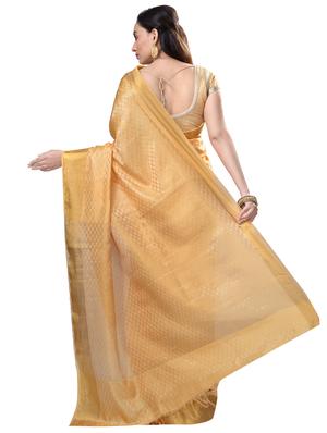 self design kanjivaram saree with blouse - 16736826 - Standard Image - 2