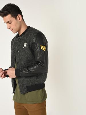 black 100% lamb leather jacket - 16737543 - Standard Image - 2