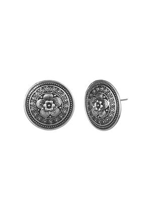 silver metal studs earring - 16737622 - Standard Image - 2