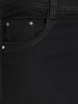 high rise frayed hem jeans - 16738246 - Standard Image - 5