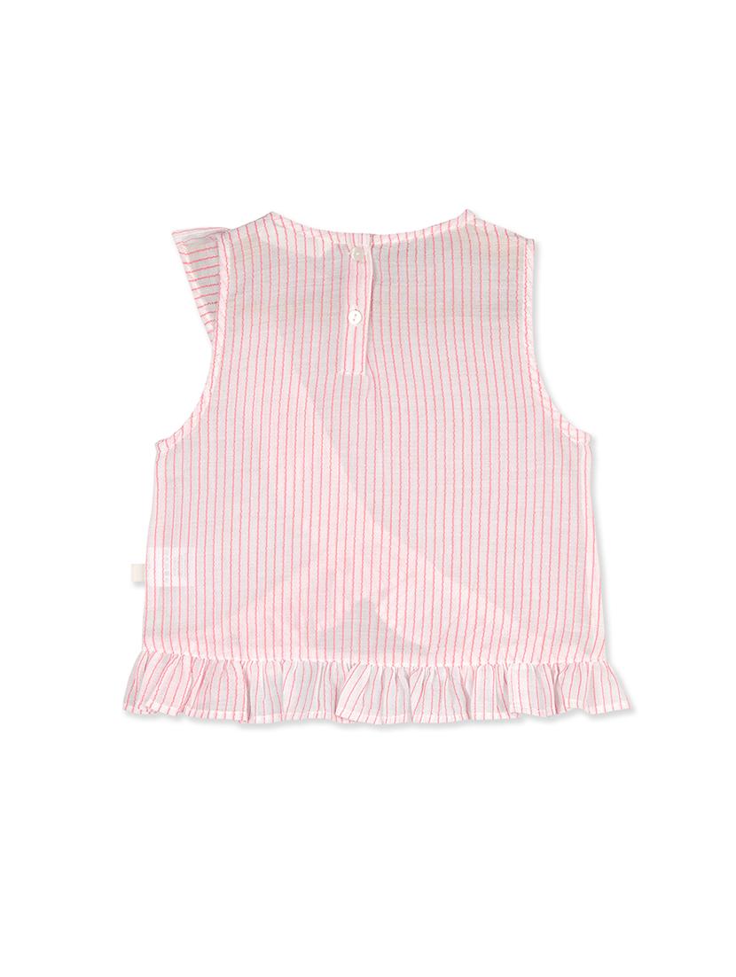 pink cotton striped top - 16738539 - Zoom Image - 2