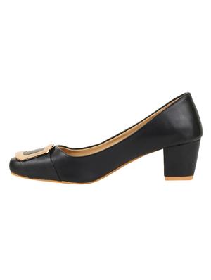 black slip on pumps - 16739137 - Standard Image - 2