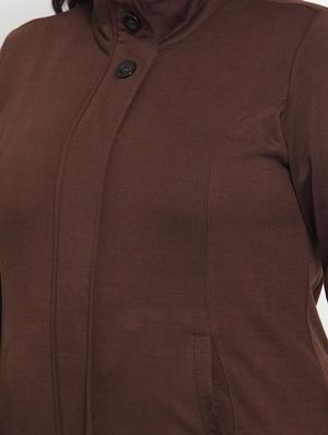 long sleeved pocket detail plus jacket - 16741112 - Standard Image - 5