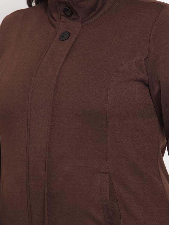 long sleeved pocket detail plus jacket - 16741112 - Zoom Image - 5