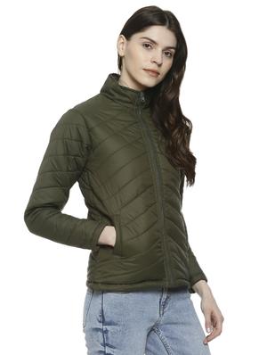 long sleeved pocket detail padded jacket - 16741979 - Standard Image - 2