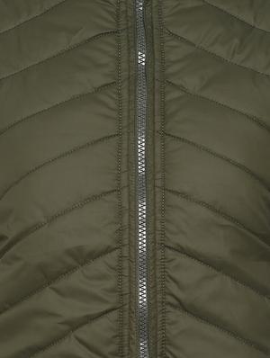 long sleeved pocket detail padded jacket - 16741979 - Standard Image - 5