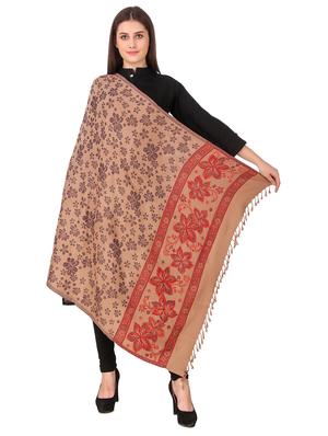 floral woolen shawl - 16742055 - Standard Image - 2