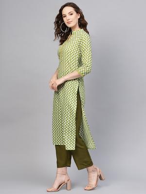 paisley straight kurta - 16743897 - Standard Image - 2