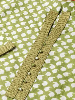 paisley straight kurta - 16743897 - Standard Image - 5