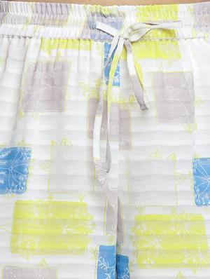 high rise printed palazzo - 16744168 - Standard Image - 5