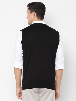 black color block pullover - 16744511 - Standard Image - 2
