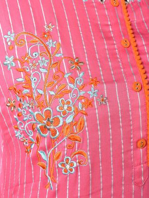 ethnic motif kurta palazzo set - 16744769 - Standard Image - 5