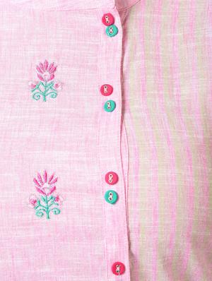 embroidered straight kurta - 16745607 - Standard Image - 5