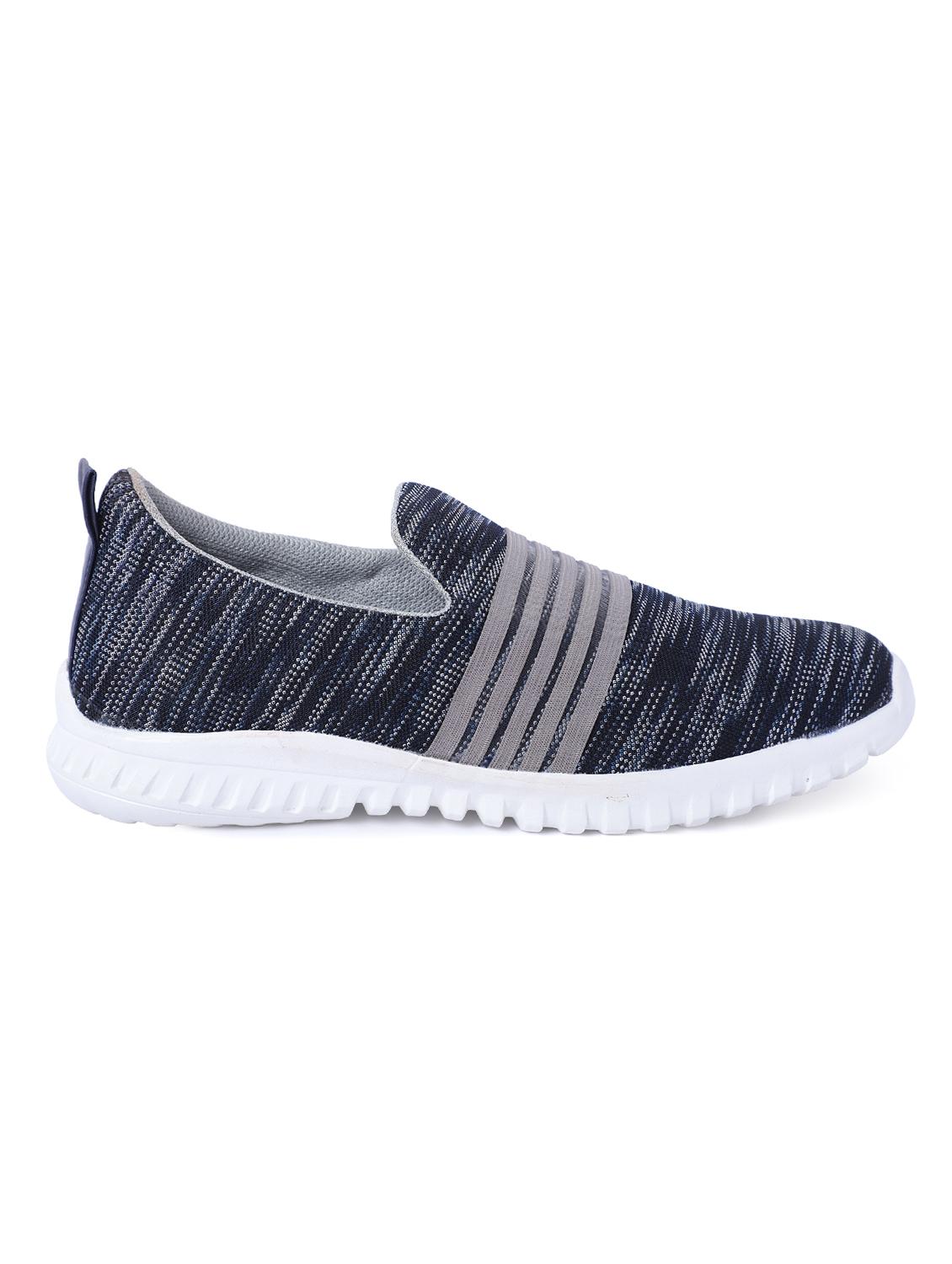 grey fabric slip on sport shoes - 16745850 - Zoom Image - 2