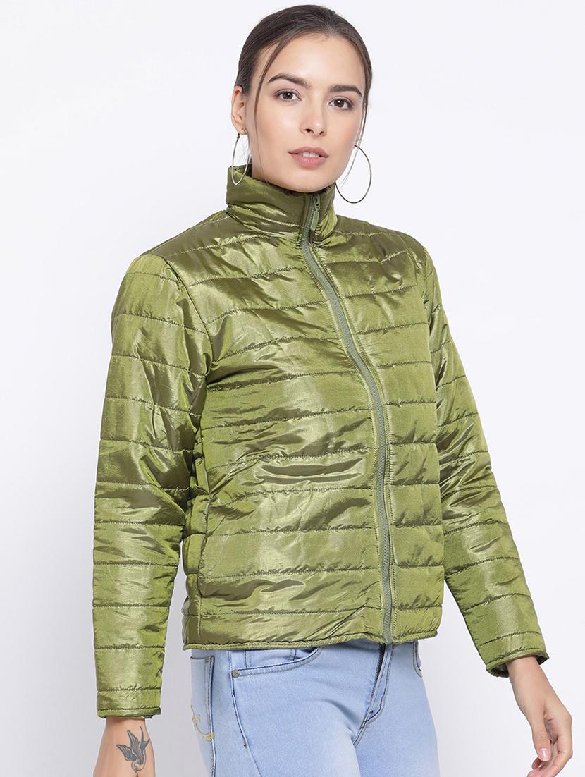 turtle neck padded jacket - 16750759 - Zoom Image - 2