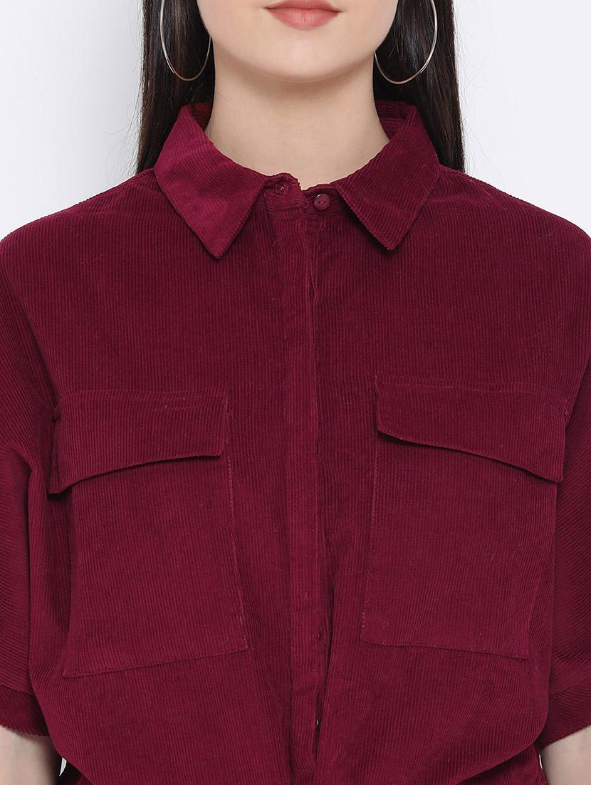 tie front pocket detail top - 16750768 - Zoom Image - 5