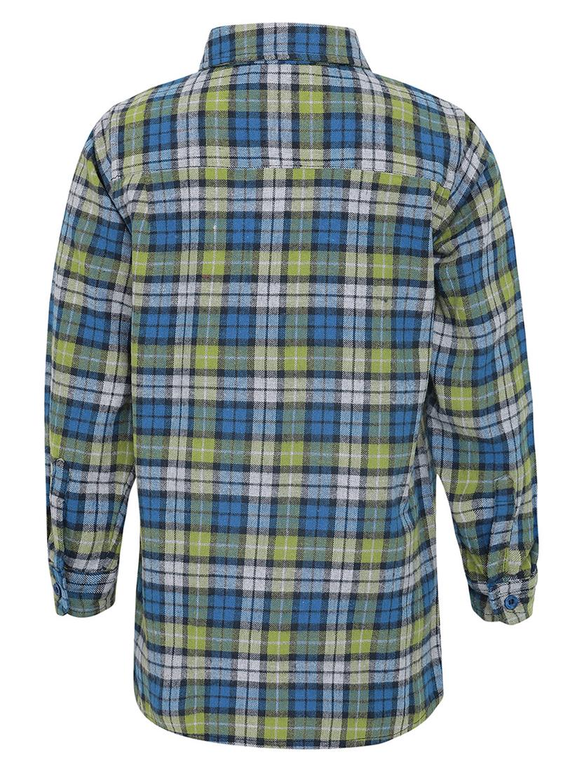 green cotton shirt - 16751055 - Zoom Image - 2