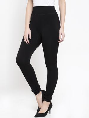 high rise solid leggings - 16751152 - Standard Image - 2
