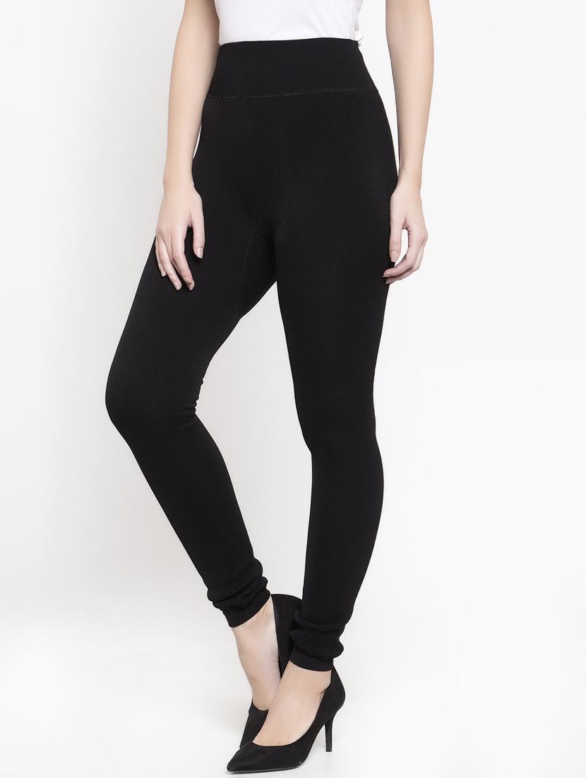 high rise solid leggings - 16751152 - Zoom Image - 2