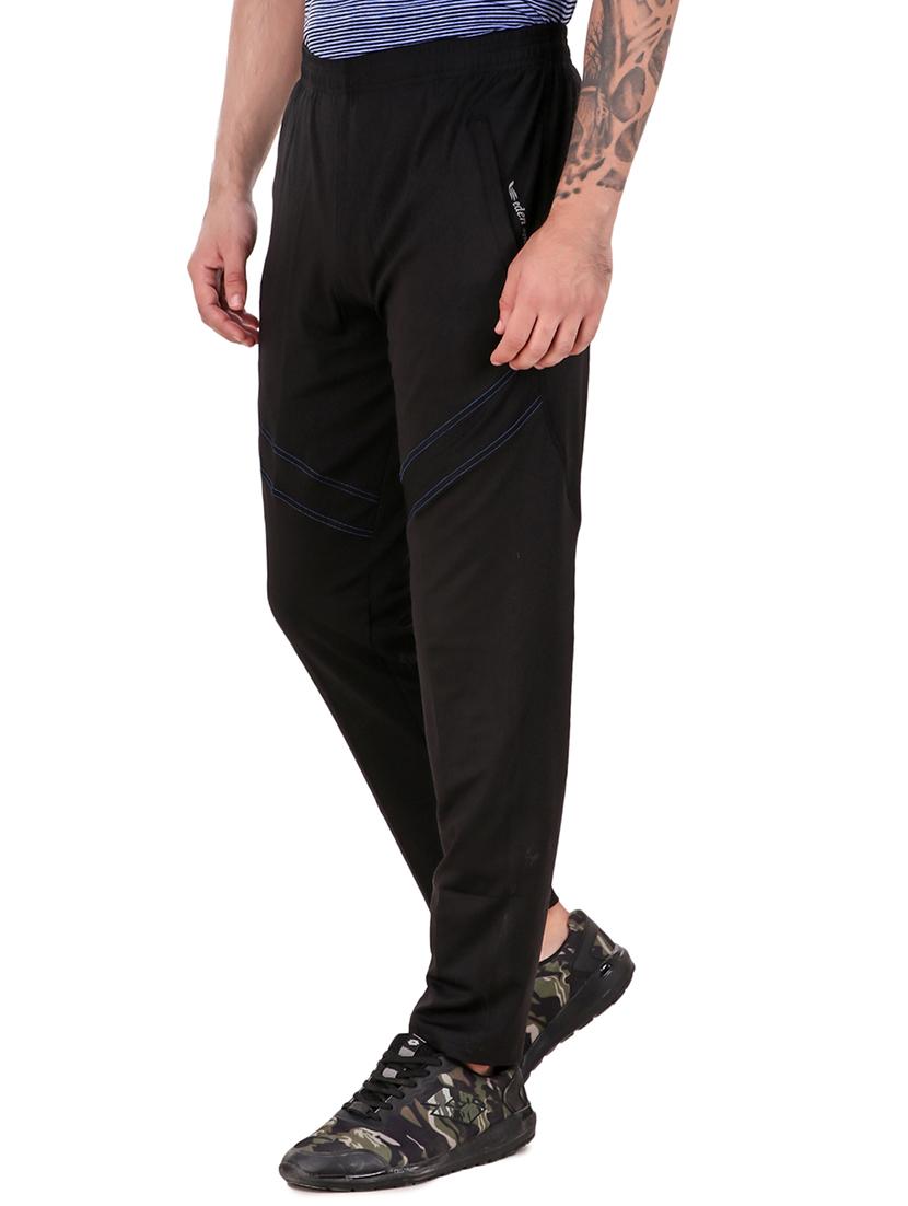 black striped full length track pant - 16752607 - Zoom Image - 2