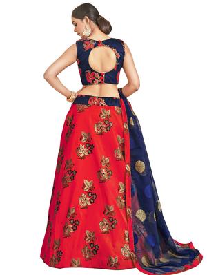 floral a-line lehenga - 16752630 - Standard Image - 2