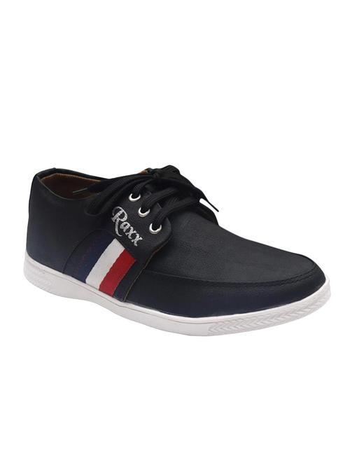 black synthetic lace up shoes - 16752664 - Standard Image - 1