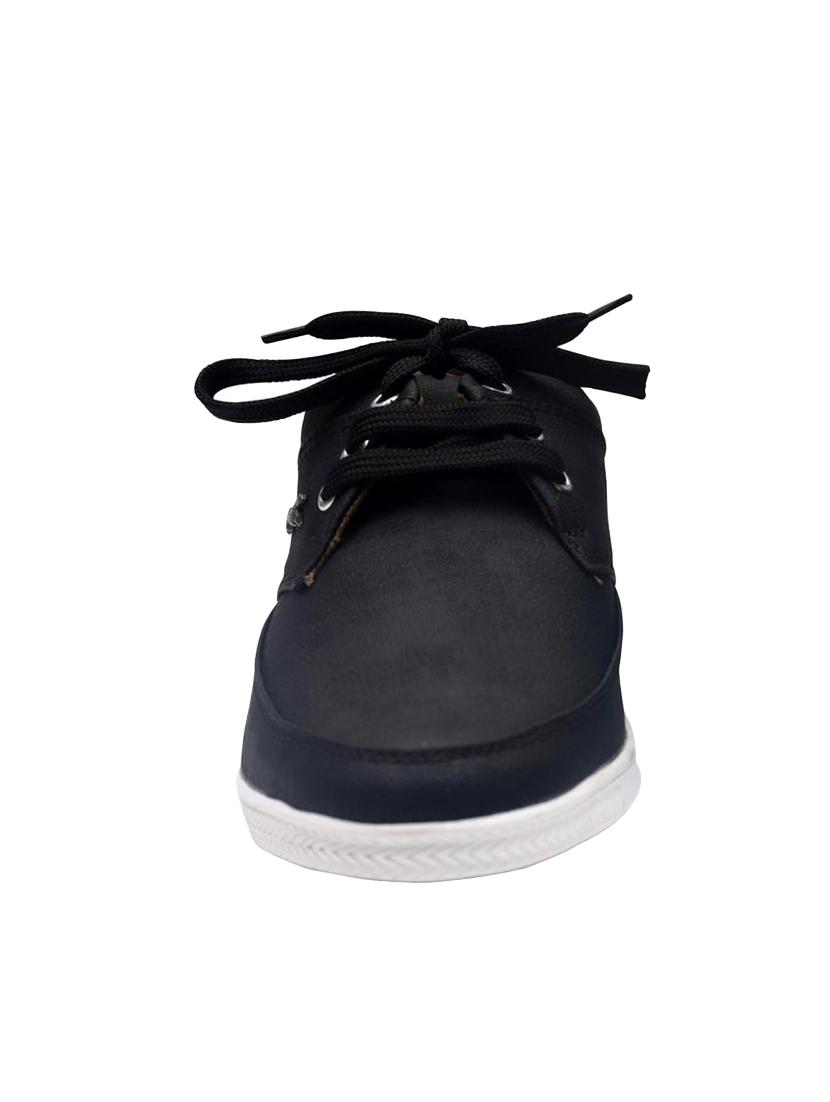 black synthetic lace up shoes - 16752668 - Zoom Image - 2