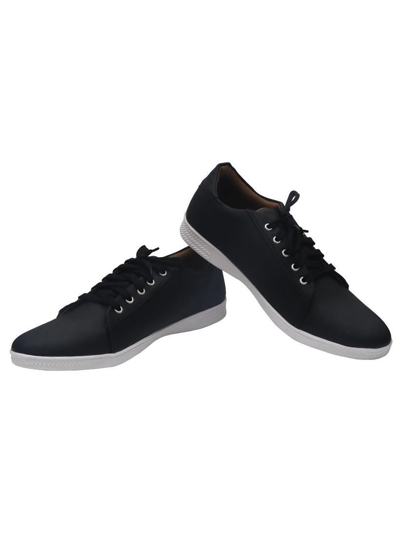 black synthetic lace up shoes - 16752680 - Zoom Image - 2