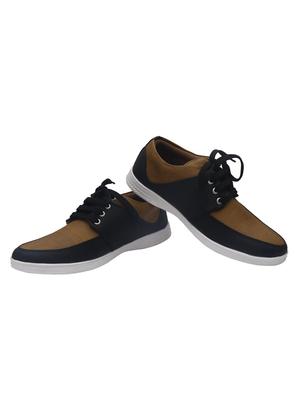 black synthetic lace up shoes - 16752684 - Standard Image - 2