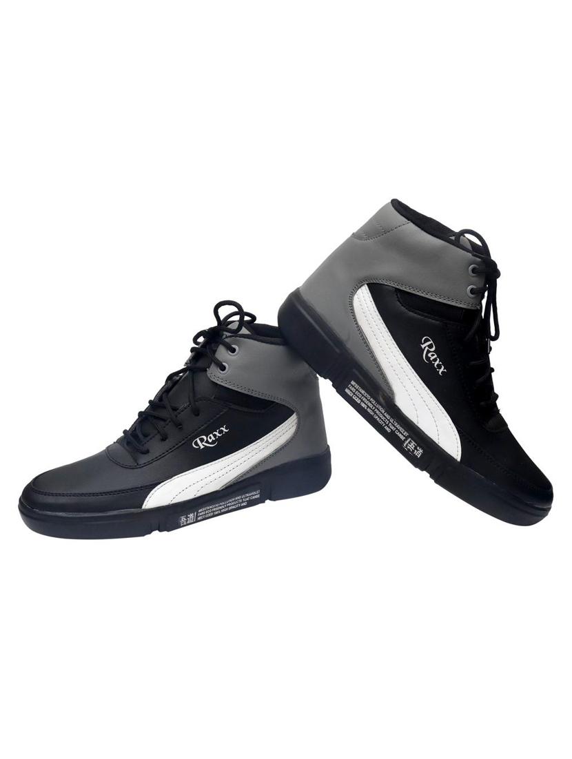 black synthetic lace up shoes - 16752689 - Zoom Image - 2