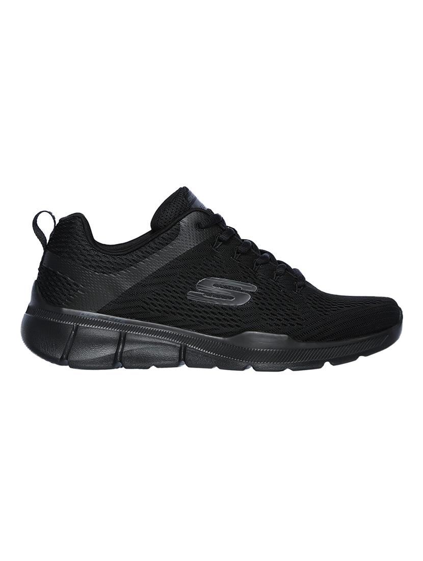 black mesh lace up sport shoes - 16754031 - Zoom Image - 2