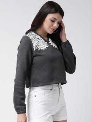 bishop sleeved printed sweatshirt - 16755437 - Standard Image - 2