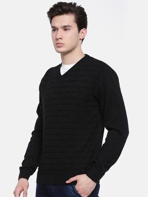 black self design pullover - 16755485 - Standard Image - 2