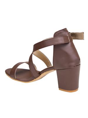 brown closed back sandals - 16755496 - Standard Image - 2
