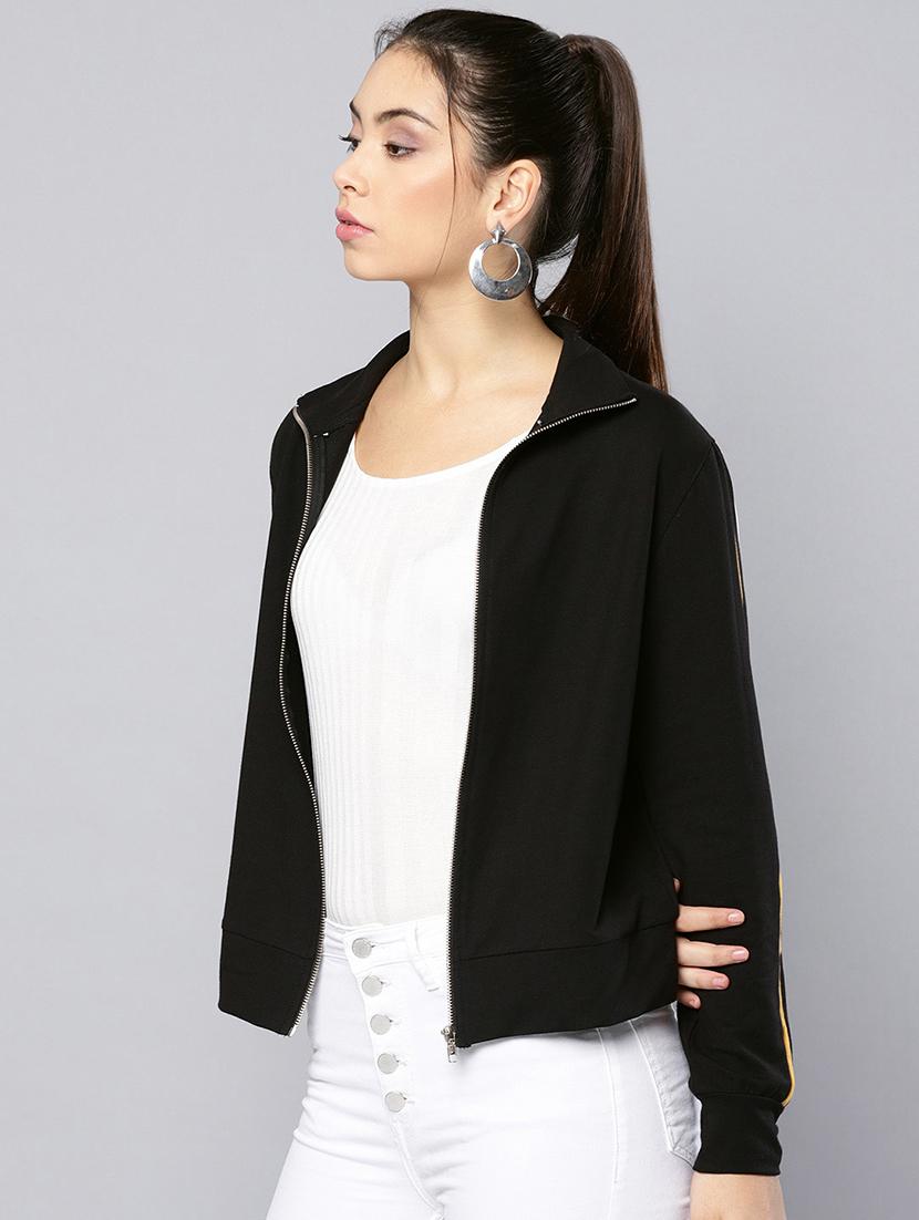 shirt collar varsity jacket - 16755875 - Zoom Image - 2