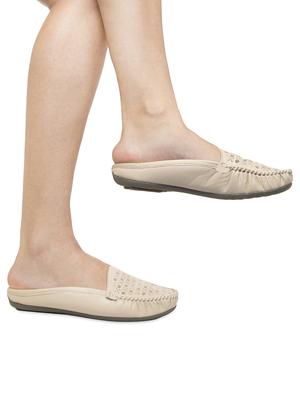 beige mules sandals - 16756690 - Standard Image - 5