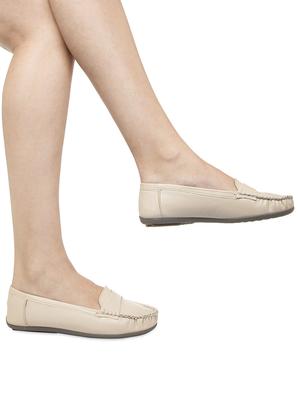 beige slip on loafers - 16756696 - Standard Image - 5