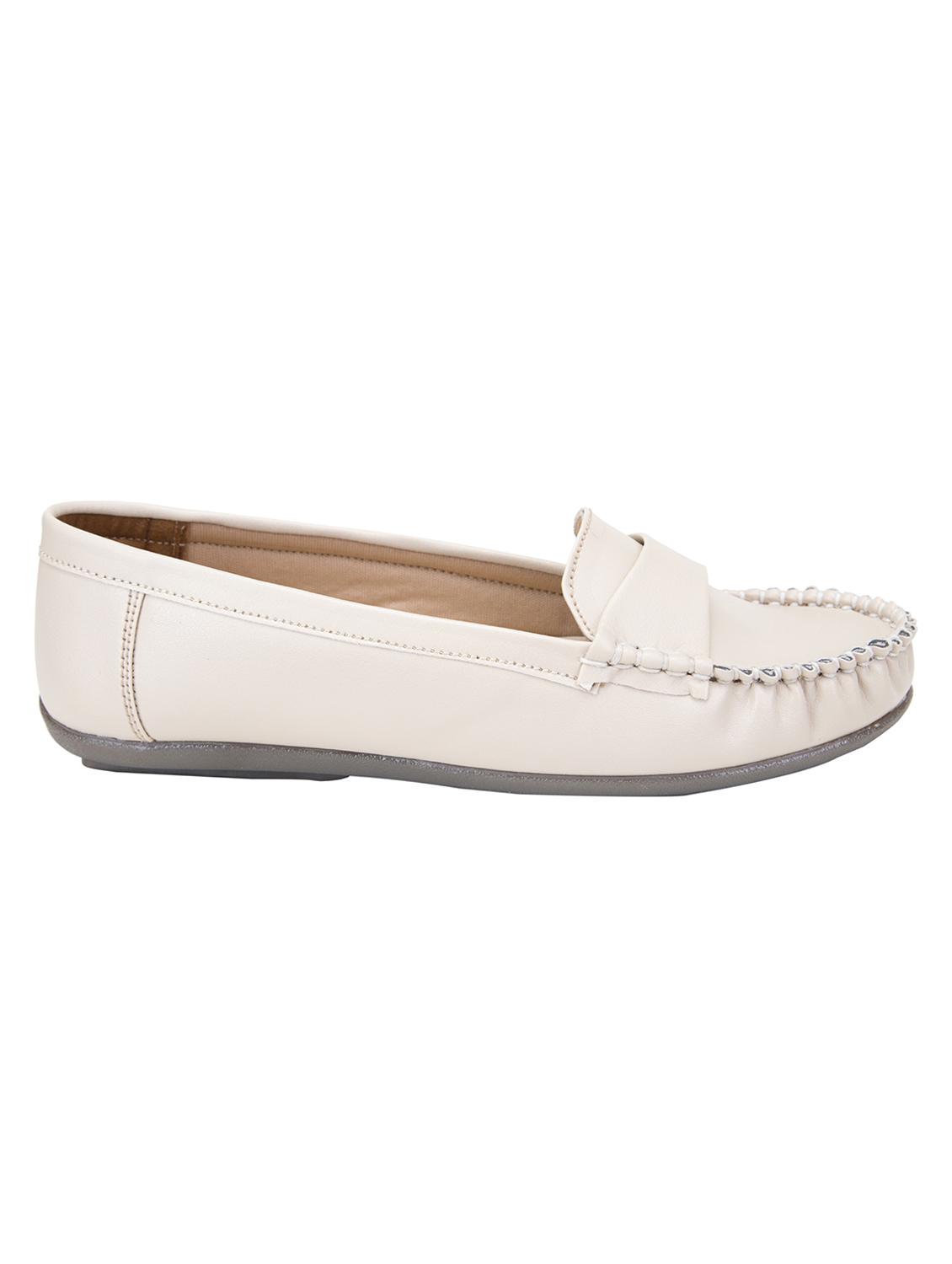 beige slip on loafers - 16756696 - Zoom Image - 2