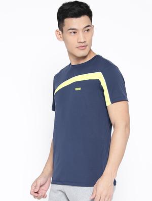 navy blue printed t-shirt - 16759642 - Standard Image - 2