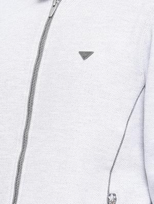 white solid casual jacket - 16760320 - Standard Image - 5