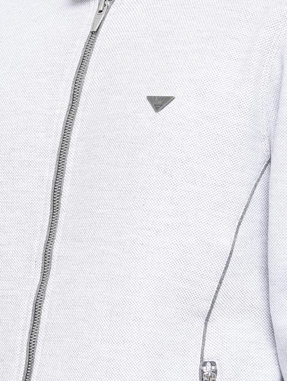 white solid casual jacket - 16760320 - Zoom Image - 5