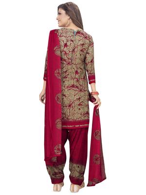 abstract print unstitched salwar suit set - 16762820 - Standard Image - 2