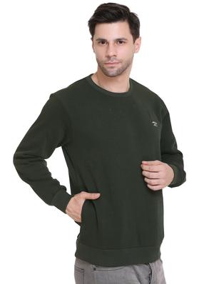 green solid sweatshirt - 16763350 - Standard Image - 2