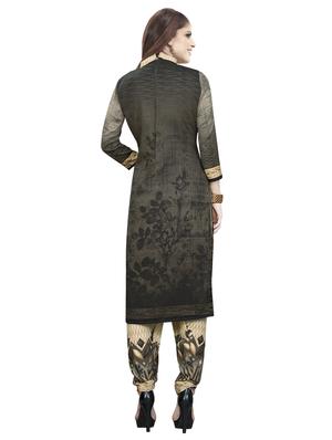 floral print unstitched salwar suit set - 16764012 - Standard Image - 2