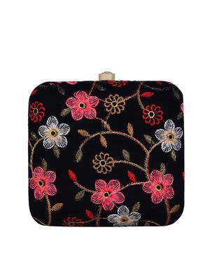 blue velvet box clutch - 16764045 - Standard Image - 2
