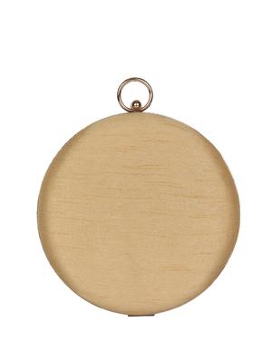 beige faux silk box clutch - 16764053 - Standard Image - 2